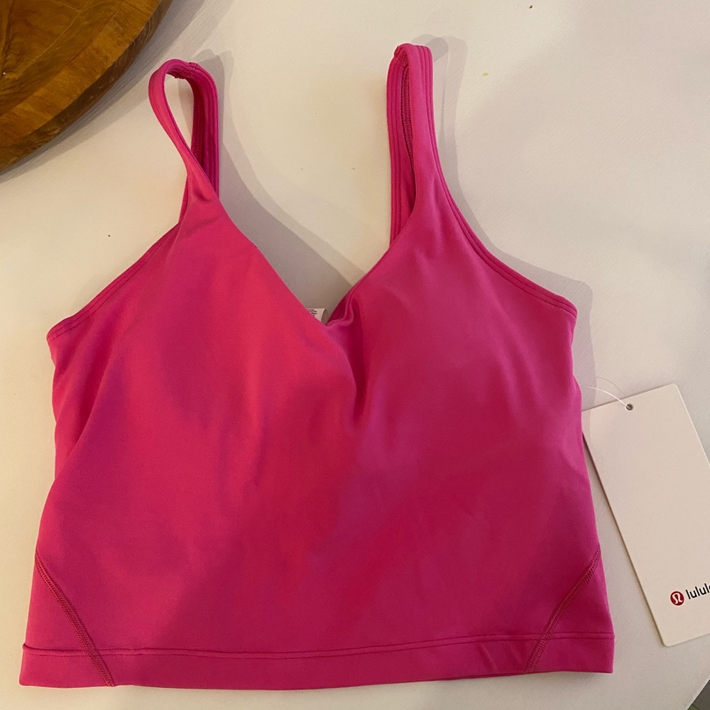 Lululemon Sonic Pink Align Tank 4 NWT - Picture 3 of 3